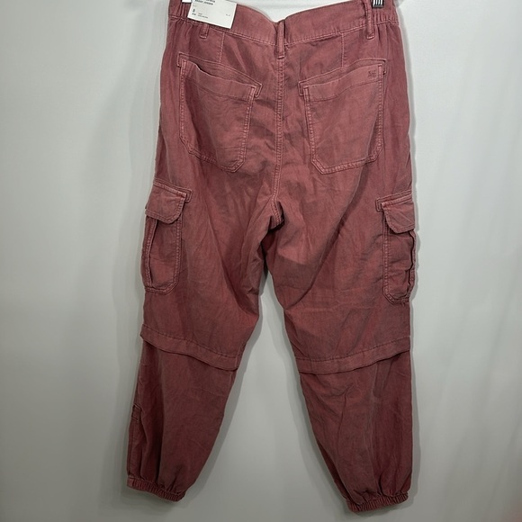 American Eagle super high-rise baggy jogger pink size 8 short. NWT. - Picture 10 of 13